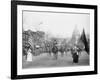 The Head of the Women's Suffrage Parade Photograph - Washington, DC-Lantern Press-Framed Art Print