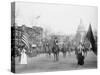 The Head of the Women's Suffrage Parade Photograph - Washington, DC-Lantern Press-Stretched Canvas