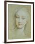 The Head of Venus-Francois Lemoyne-Framed Giclee Print