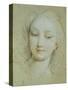 The Head of Venus-Francois Lemoyne-Stretched Canvas