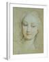 The Head of Venus-Francois Lemoyne-Framed Giclee Print