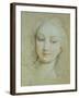 The Head of Venus-Francois Lemoyne-Framed Giclee Print