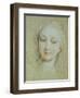 The Head of Venus-Francois Lemoyne-Framed Giclee Print