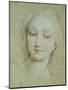 The Head of Venus-Francois Lemoyne-Mounted Giclee Print