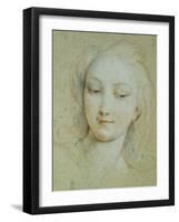 The Head of Venus-Francois Lemoyne-Framed Giclee Print