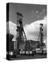 The Headgear at Clipstone Colliery, Nottinghamshire, 1963-Michael Walters-Stretched Canvas