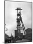 The Headgear at Clipstone Colliery, Nottinghamshire, 1963-Michael Walters-Mounted Photographic Print