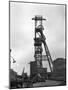 The Headgear at Clipstone Colliery, Nottinghamshire, 1963-Michael Walters-Mounted Photographic Print