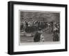 The Headquarters of British Military Music, the Kneller Hall Band Performing at Whitton Park-Frank Dadd-Framed Giclee Print