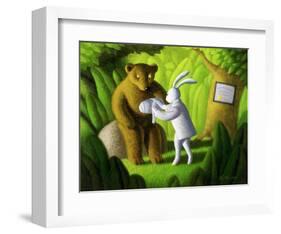 The Healer-Chris Miles-Framed Art Print