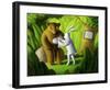 The Healer-Chris Miles-Framed Art Print