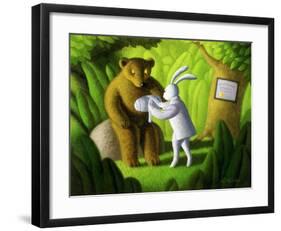 The Healer-Chris Miles-Framed Art Print