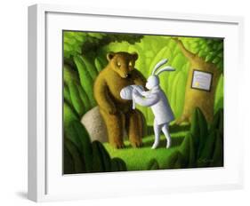 The Healer-Chris Miles-Framed Art Print