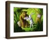 The Healer-Chris Miles-Framed Art Print