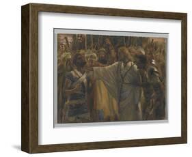 The Healing of Malchus, Illustration from 'The Life of Our Lord Jesus Christ', 1886-94-James Tissot-Framed Giclee Print