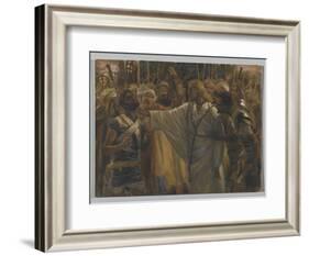 The Healing of Malchus, Illustration from 'The Life of Our Lord Jesus Christ', 1886-94-James Tissot-Framed Giclee Print