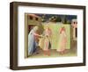 The Healing of Palladia by Ss. Cosmas and Damian, Predella from the Annalena Altarpiece, 1434-Fra Angelico-Framed Giclee Print