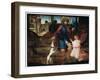 The Healing of Saint Roch, Late 15th Century-null-Framed Giclee Print