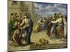 The Healing of the Blind, C. 1570-El Greco-Mounted Giclee Print