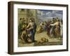 The Healing of the Blind, C. 1570-El Greco-Framed Giclee Print