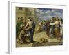 The Healing of the Blind, C. 1570-El Greco-Framed Giclee Print