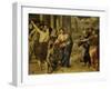The Healing of the Blind Man-El Greco-Framed Giclee Print