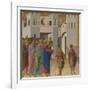 The Healing of the Man Born Blind, Ca 1308-1311-Duccio di Buoninsegna-Framed Giclee Print