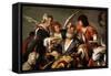 The Healing of Tobit, C1635-Bernardo Strozzi-Framed Stretched Canvas