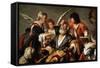 The Healing of Tobit, C1635-Bernardo Strozzi-Framed Stretched Canvas