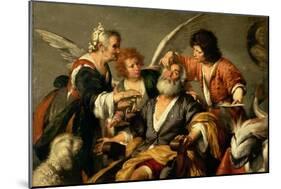 The Healing of Tobit, Early 1630S-Bernardo Strozzi-Mounted Giclee Print