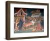 The Healing the Paralytic at Capernaum, Ca 1350-null-Framed Giclee Print