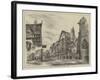 The Health Exhibition, the Old London Street-Herbert Railton-Framed Giclee Print
