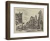 The Health Exhibition, the Old London Street-Herbert Railton-Framed Giclee Print