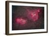 The Heart and Soul Nebula in the Constellation Cassiopeia-null-Framed Photographic Print