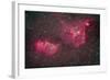 The Heart and Soul Nebula in the Constellation Cassiopeia-null-Framed Photographic Print