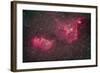 The Heart and Soul Nebula in the Constellation Cassiopeia-null-Framed Photographic Print