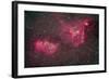 The Heart and Soul Nebula in the Constellation Cassiopeia-null-Framed Photographic Print