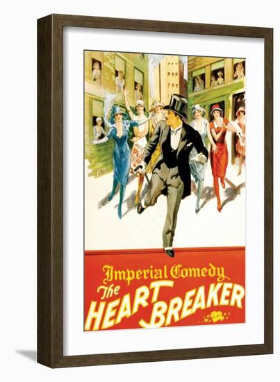 The Heart Breaker-null-Framed Art Print