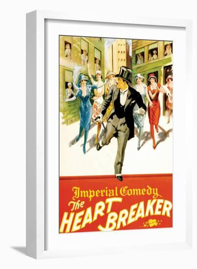 The Heart Breaker-null-Framed Art Print