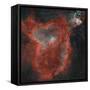 The Heart Nebula-Stocktrek Images-Framed Stretched Canvas