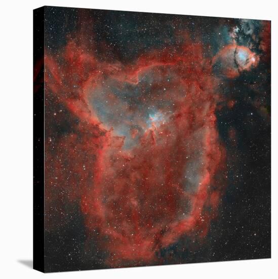 The Heart Nebula-Stocktrek Images-Stretched Canvas