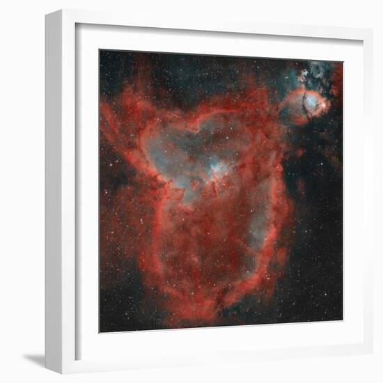 The Heart Nebula-Stocktrek Images-Framed Photographic Print