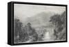 The Heart of the Andes-Frederic Edwin Church-Framed Stretched Canvas