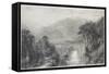 The Heart of the Andes-Frederic Edwin Church-Framed Stretched Canvas