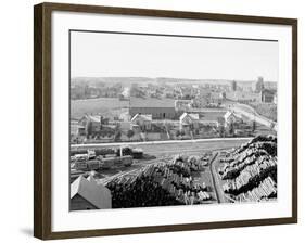 The Heart of the Copper Country, Calumet, Mich.-null-Framed Photo