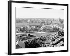 The Heart of the Copper Country, Calumet, Mich.-null-Framed Photo