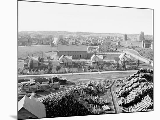 The Heart of the Copper Country, Calumet, Mich.-null-Mounted Photo