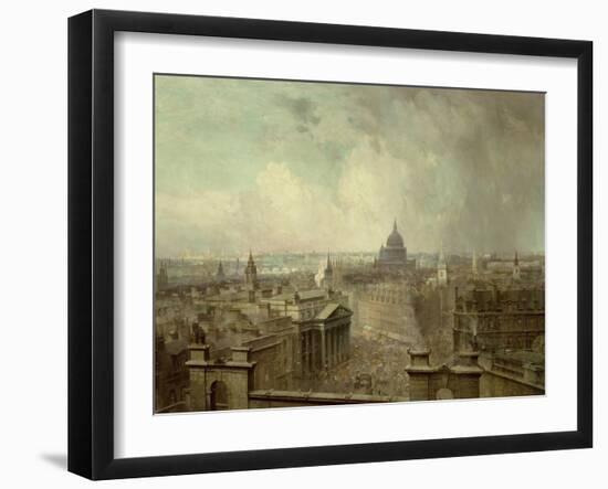 The Heart of the Empire, 1904-Niels Moller Lund-Framed Giclee Print