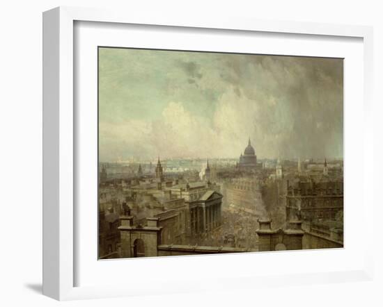 The Heart of the Empire, 1904-Niels Moller Lund-Framed Giclee Print