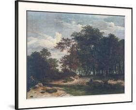 The Heart of the Forest-Jacob van Ruisdael-Framed Art Print
